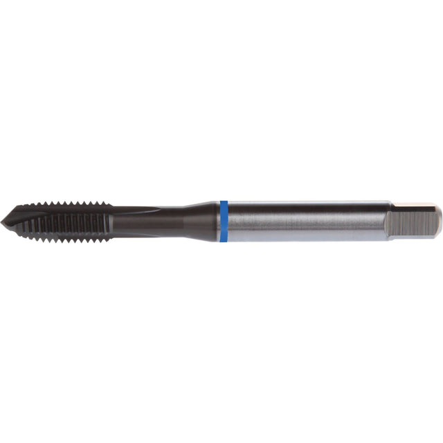 Blue Shark Spiral Point Tap, High Speed Cobalt, 10-32 Thread, 2.756" L