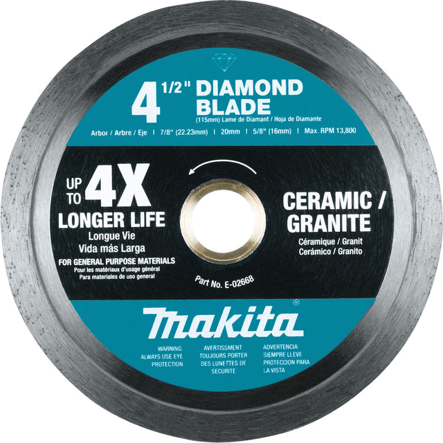 Continuous Rim Diamond Blade