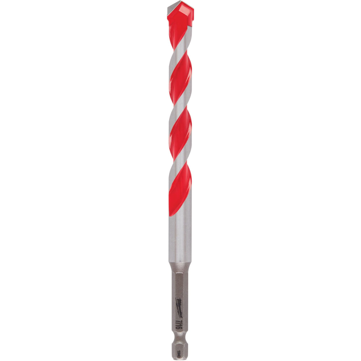 Shockwave™ Reduced Shank Hammer Drill Bit, 7/16", Carbide, 4" Flute