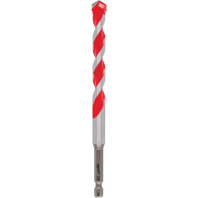 Shockwave™ Reduced Shank Hammer Drill Bit, 7/16", Carbide, 4" Flute