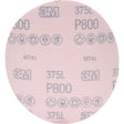 Hookit™ 375L Film Disc, 6" Dia., P800 Grit, Aluminum Oxide