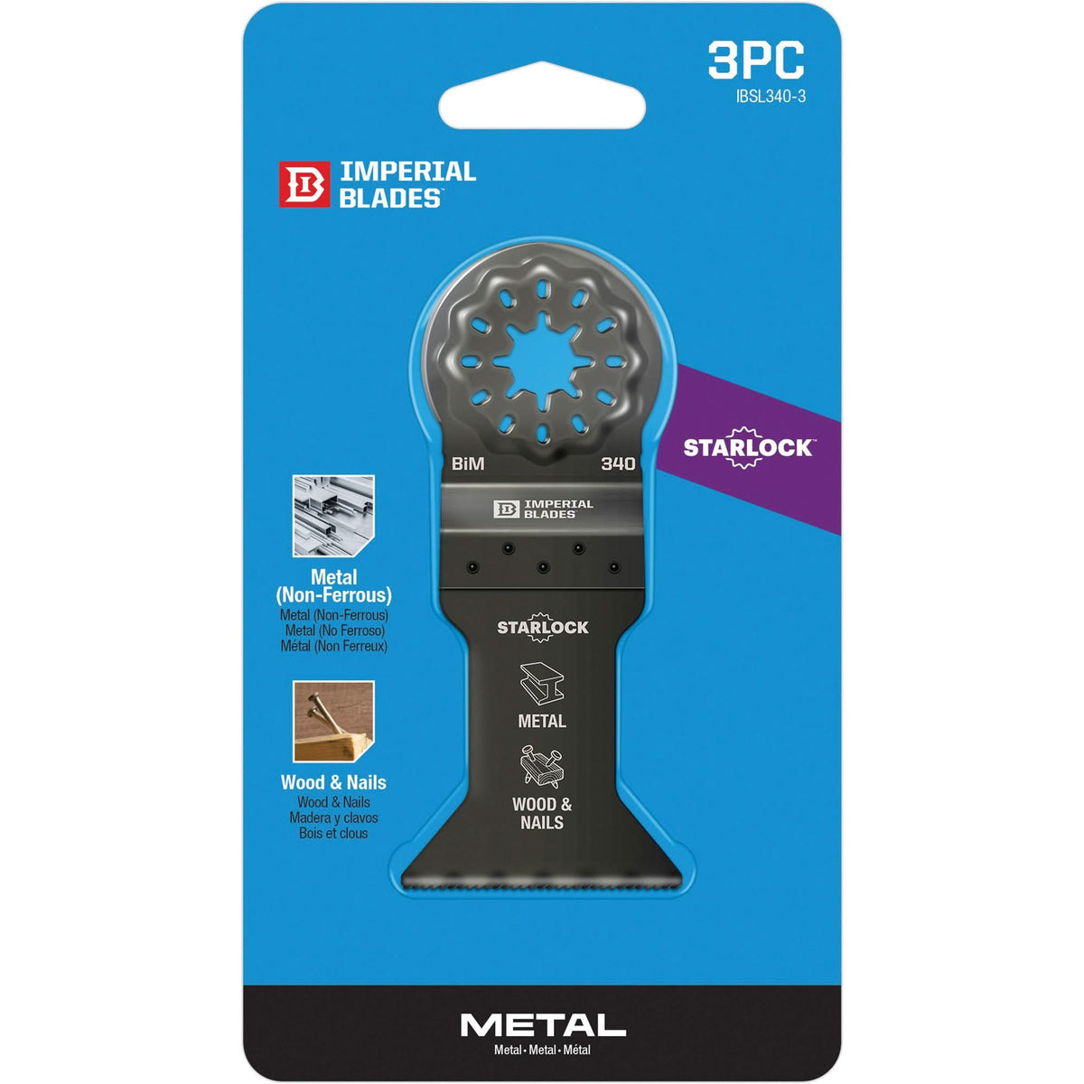 Starlock™ 1-3/4" Standard Metal Blade