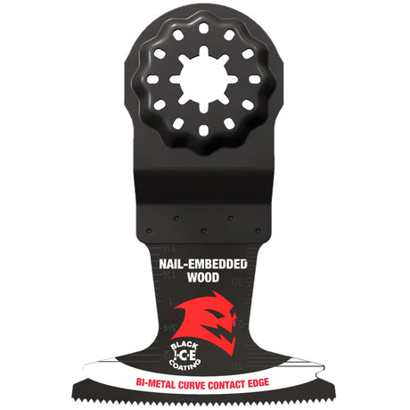 Demo Demon™ 2-1/2" Starlock Bi-Metal Oscillating Blade for Nail-Embedded Wood