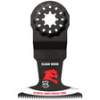 Starlock 2-1/2" Bi-Metal Oscillating Blade for Clean Wood