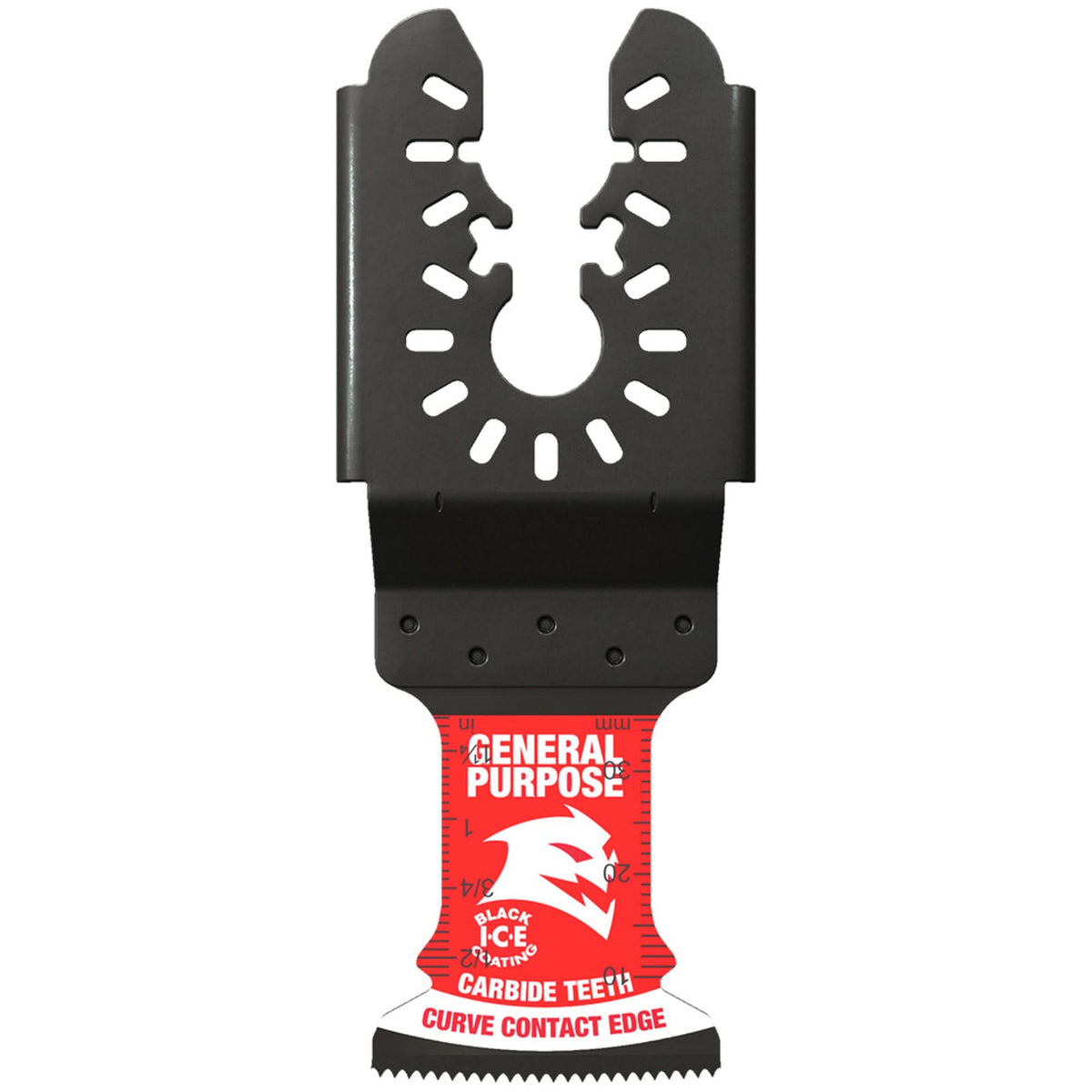 AMPED™ Demo Demon™ 1-1/4" Universal Fit Carbide Teeth Oscillating Blade for General Purpose Cuts