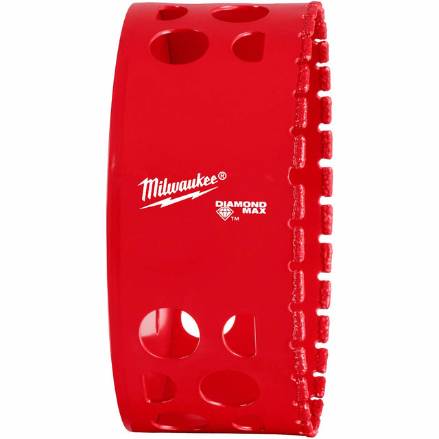 Diamond Max™ Hole Saw Bit, 4", 1-1/2" Depth of Cut, Diamond