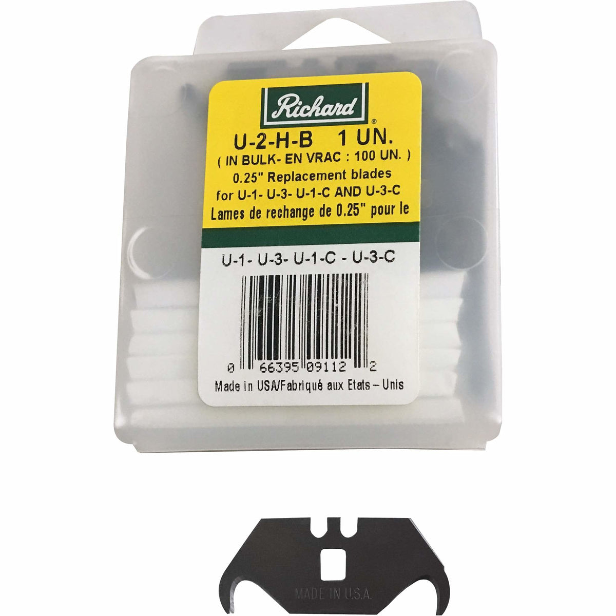 Replacement Hooked Blade, Single Style
