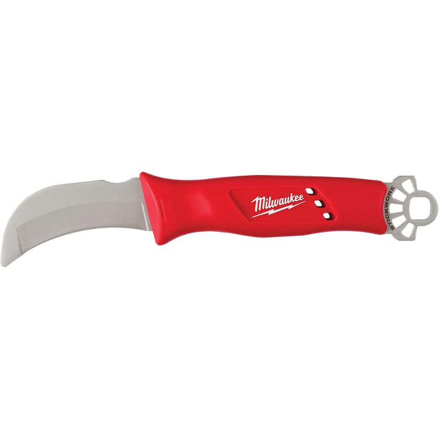 Lineman’s Blunt Tip Hawkbill Knife with STICKWORK™ 3-in-1 Ring