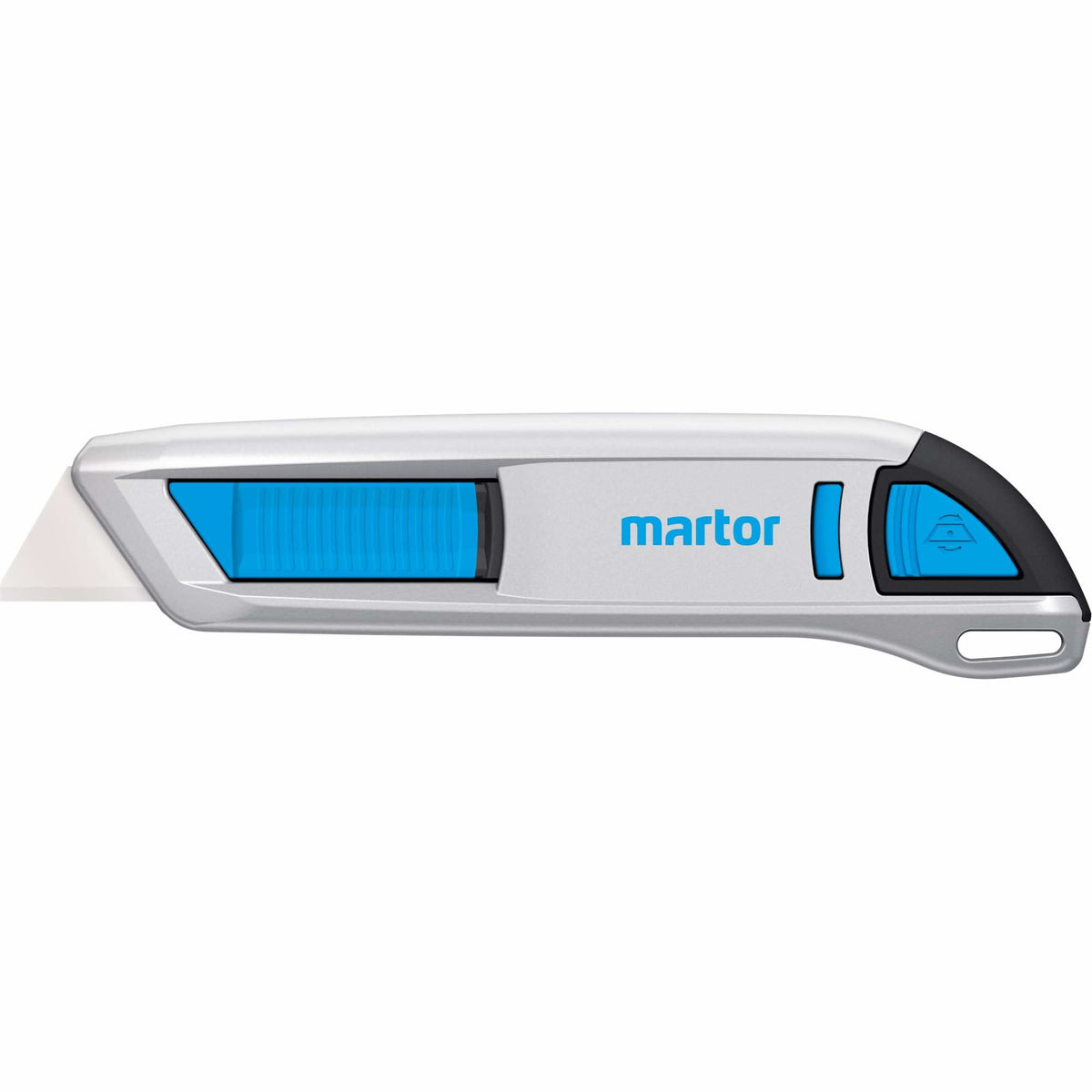 Secunorm 500 Retractable Safety Knife, 19 mm, Ceramic, Heavy-Duty, Aluminum Handle