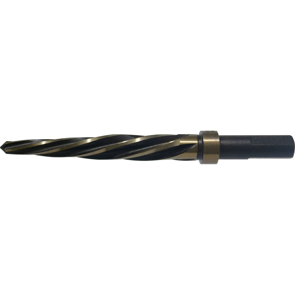 2619 Car Reamer, 0.375"/3/8", Spiral Flute, High Speed Steel, Straight/3-Flat Shank