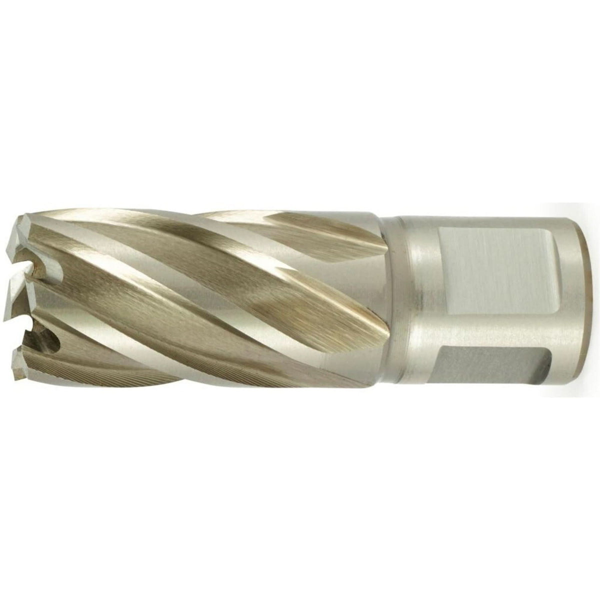 4500 Short Annular Cutter, 13/16" Diameter, High Speed Steel, 1" Depth of Cut, 3/4" Shank