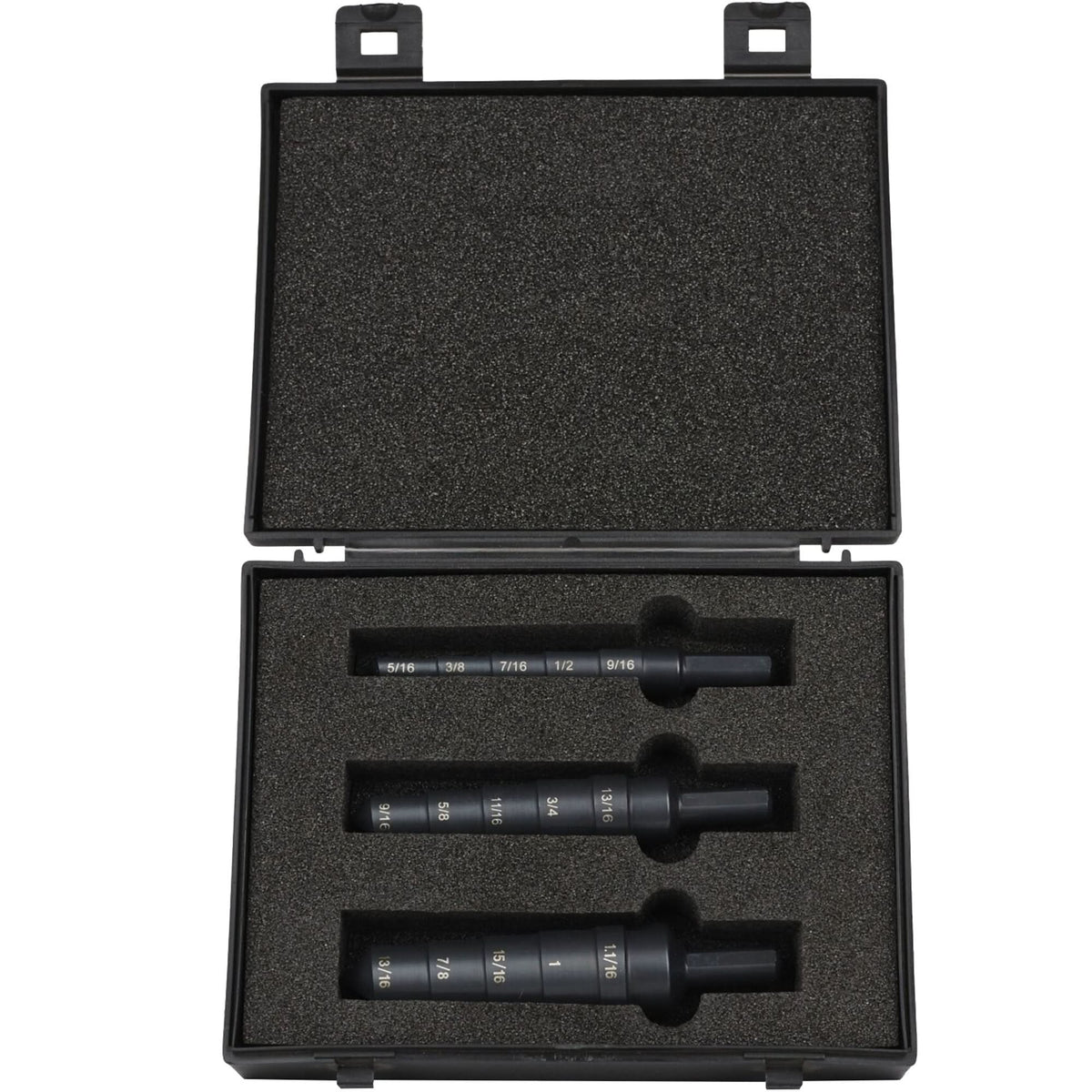 2874 Stepped Drill / Reamer Set, 3 Pieces, High Speed Steel