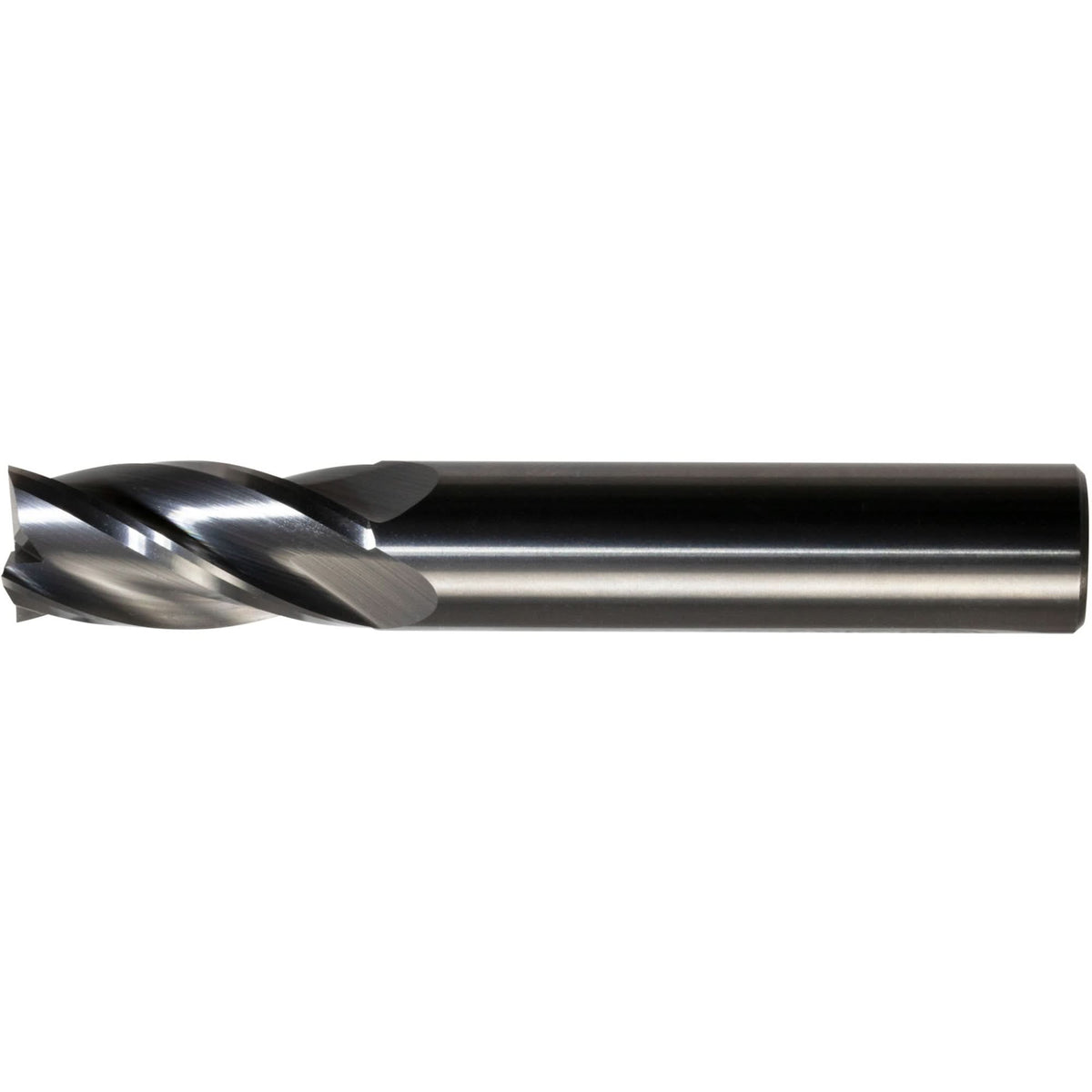 CEM-SE-4 Square Nose Single End General Purpose End Mill, 1/2" Dia., 3" L, 4 Flutes, 1/2" Shank, Carbide