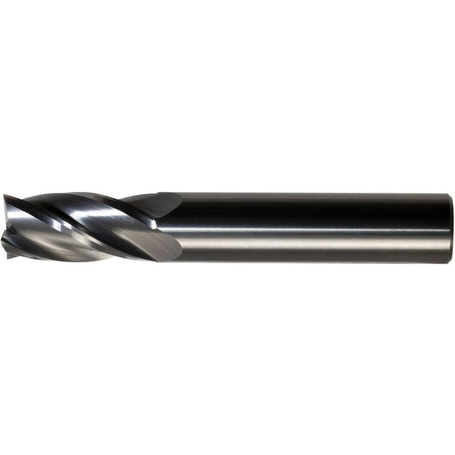 CEM-SE-4 Square Nose Single End General Purpose End Mill, 1/2" Dia., 3" L, 4 Flutes, 1/2" Shank, Carbide