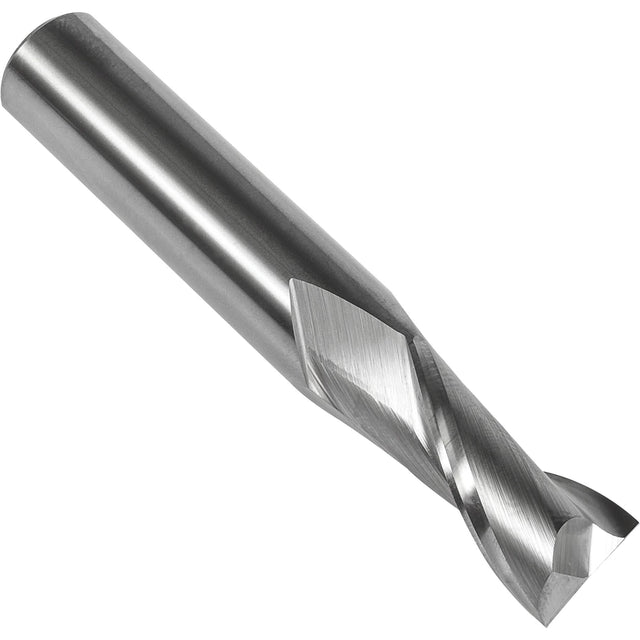 S108 30° Square End Mill, 1/4" Dia., 2-1/2" L, 2 Flutes, 1/4" Shank, Carbide