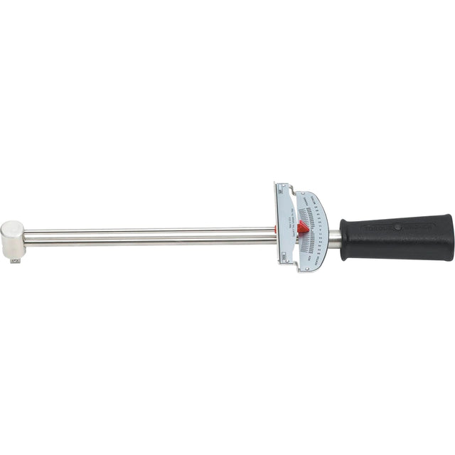 Beam Torque Wrench, Click, 3/8" Square Drive, 0 - 800 in-lbs.