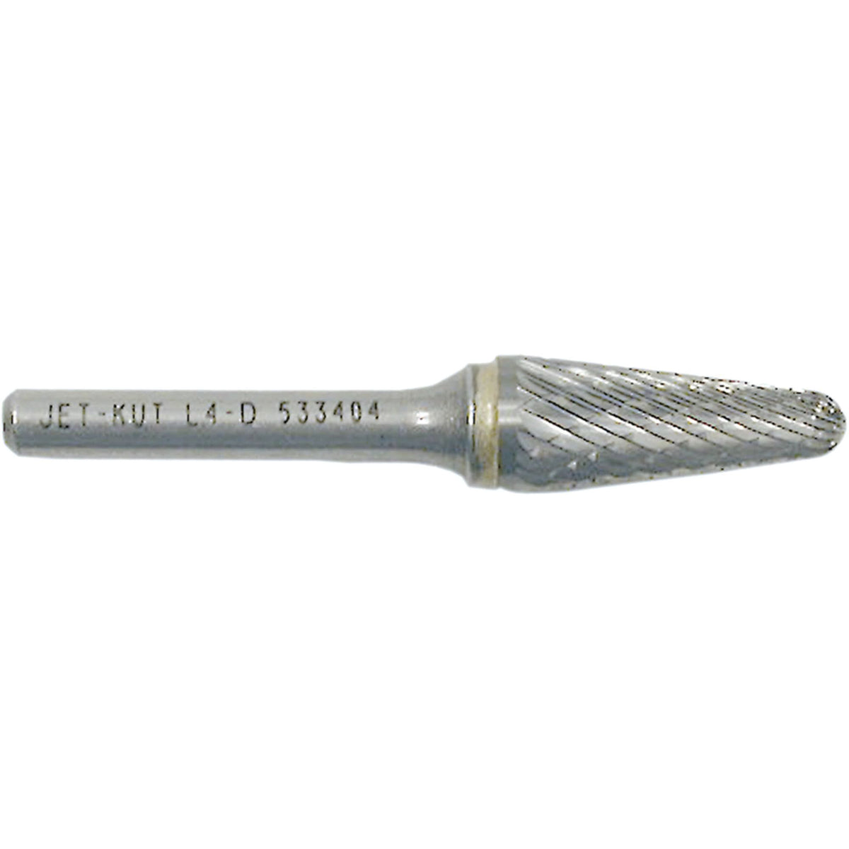 JET-KUT Taper Shape Bur, 5/16" Dia., 1/4" Shank