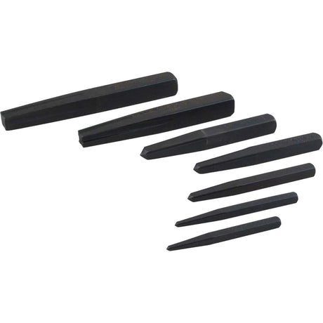 Straight Type Extractor Set, 7 Pieces