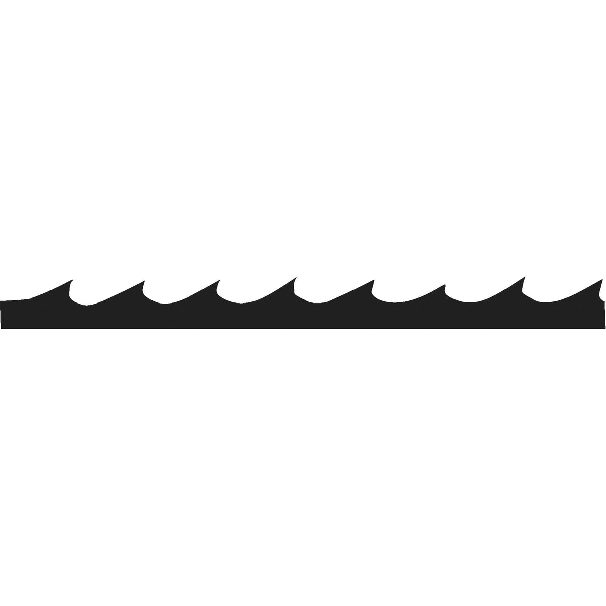 12-Piece Skip Tooth Scroll Saw Blades, Scroll cutting, 0.015" W x 5" L, 30 TPI