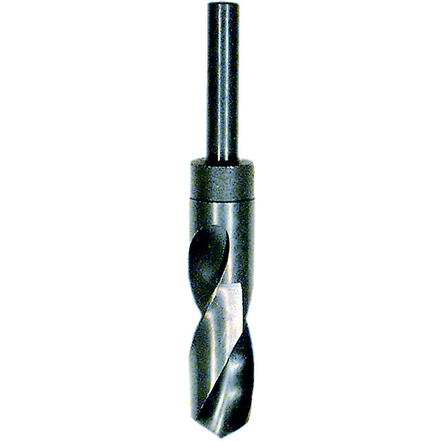 Black Oxide Prentice Drill Bit, 9/16", High Speed Steel, 135° Point