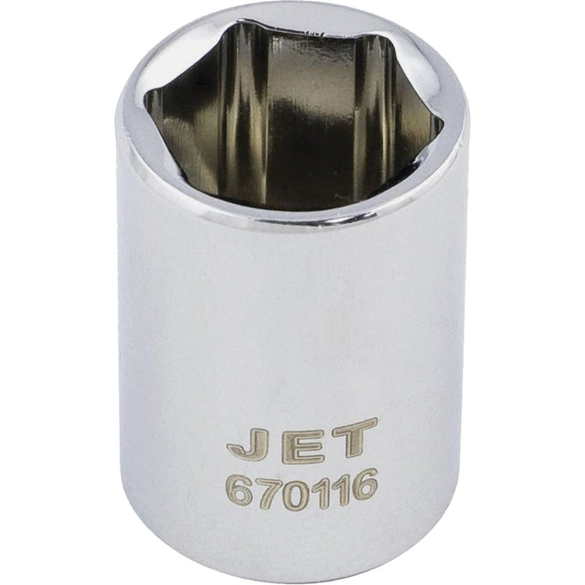 Chrome Socket, 7/32", 1/4" Drive, 6 Points