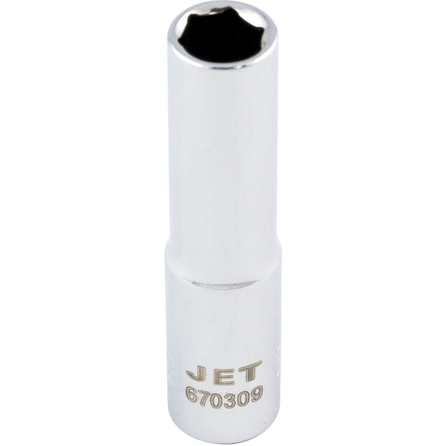 Chrome Socket, 9/32", 1/4" Drive, 6 Points