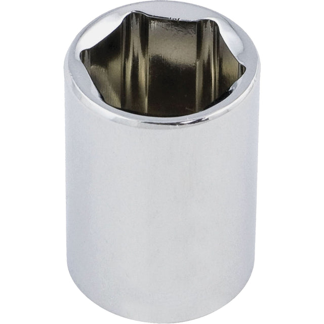 Chrome Socket, 4.5 mm, 1/4" Drive, 6 Points