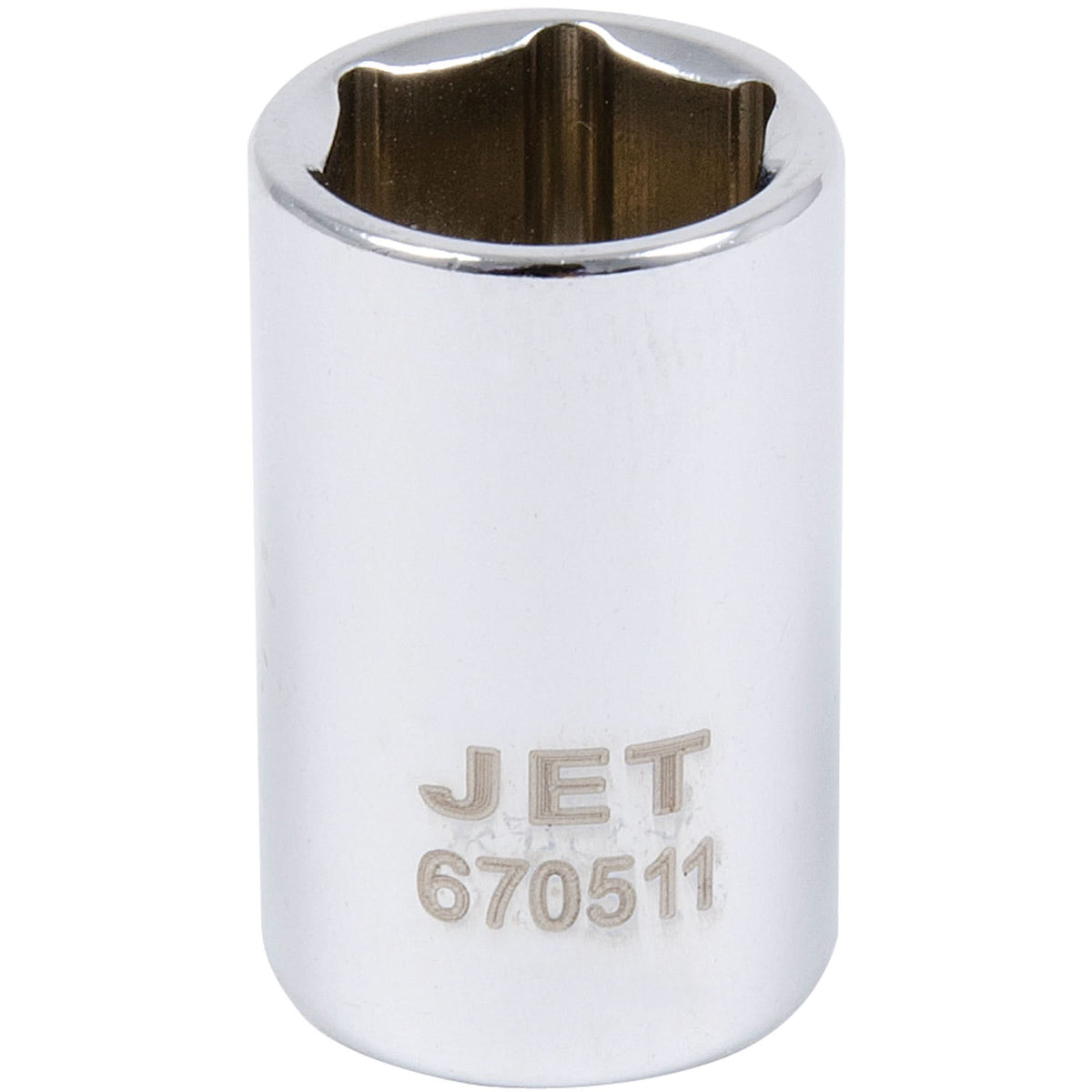 Chrome Socket, 11 mm, 1/4" Drive, 6 Points