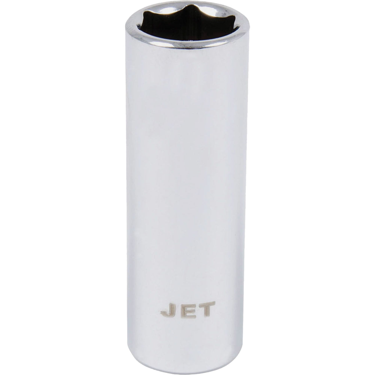 Chrome Socket, 16 mm, 1/2" Drive, 6 Points, Deep