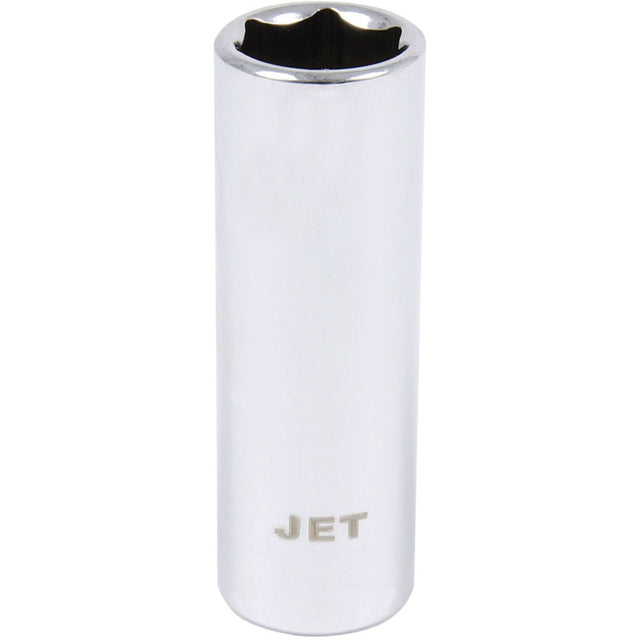 Socket, 3/8", 3/8" Drive, 6 Points, Deep