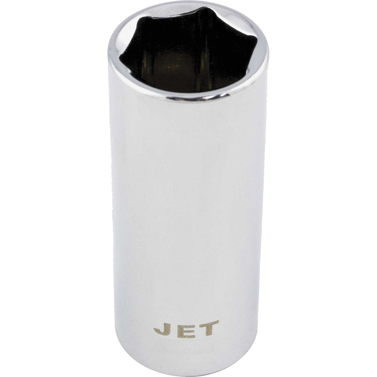 Chrome Socket, 1/2", 3/8" Drive, 6 Points, Deep