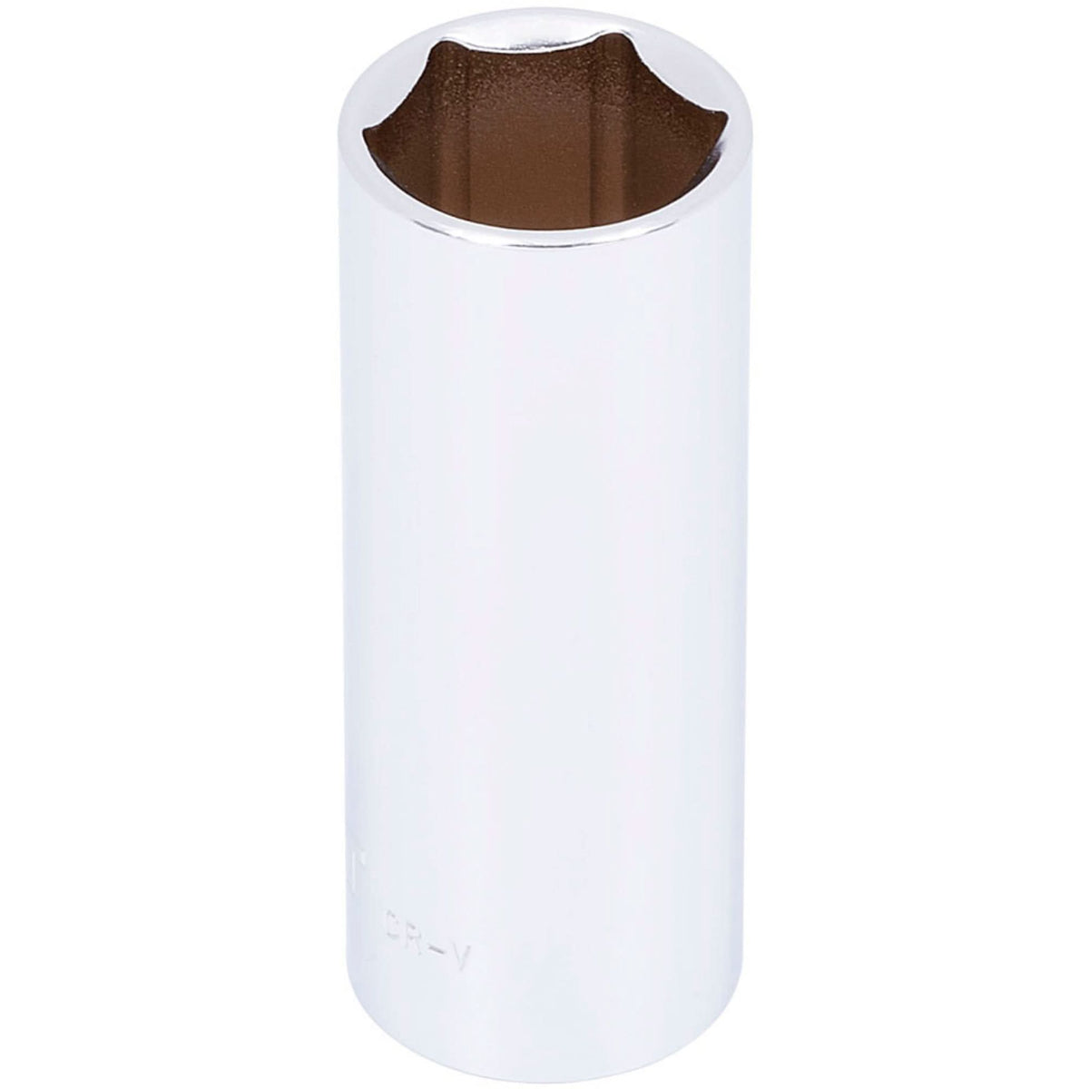 Chrome Socket, Impact/Power, 3/4", 1/2" Drive, 6 Points, Deep