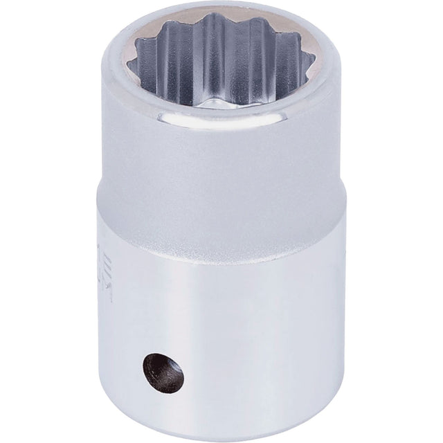 Chrome Socket, 22 mm, 3/4" Drive, 12 Points