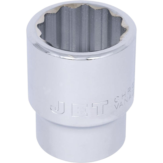 Chrome Socket, 1-1/2"2", 1" Drive, 12 Points