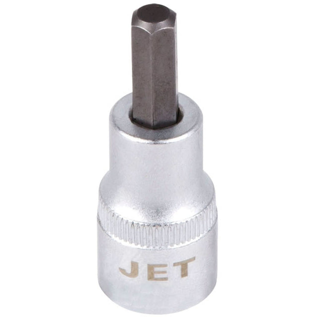 Bit Socket, Hex, 1/8" x 2" L, 3/8" Drive