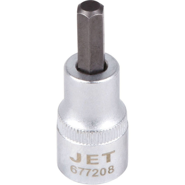 Long Hex Bit Socket, Hex, 8 mm x 3/8" Drive