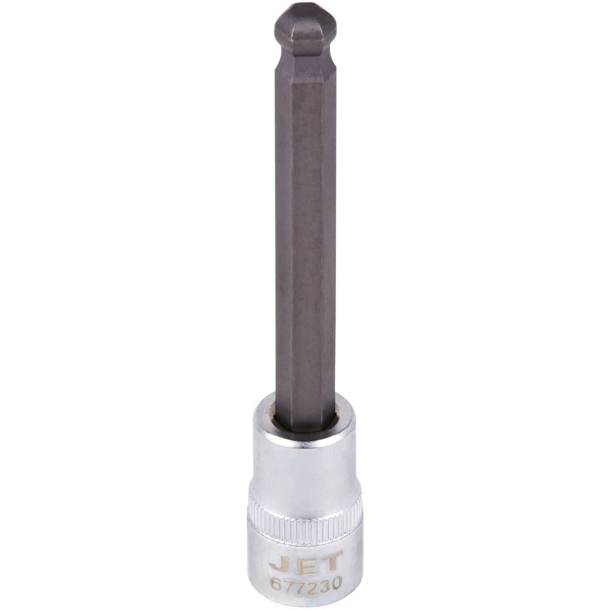 Bit Socket, Hex Ball, 10 mm x 4" L, 3/8" Drive
