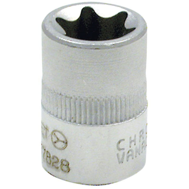 External TORX® Socket, E12, 3/8" Drive