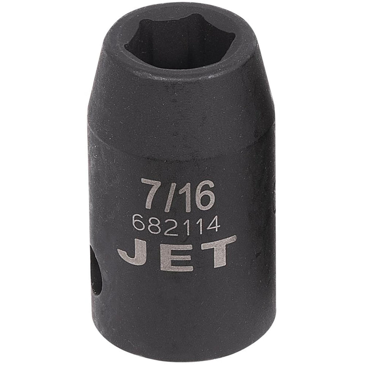 Socket, Impact, 7/16", 1/2" Drive, 6 Points