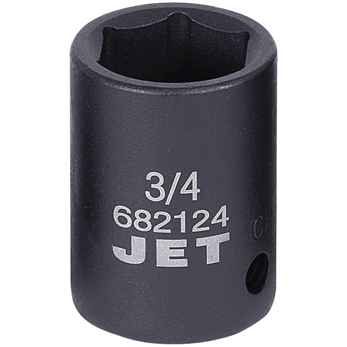 SAE Socket, Impact, 3/4", 1/2" Drive, 6 Points