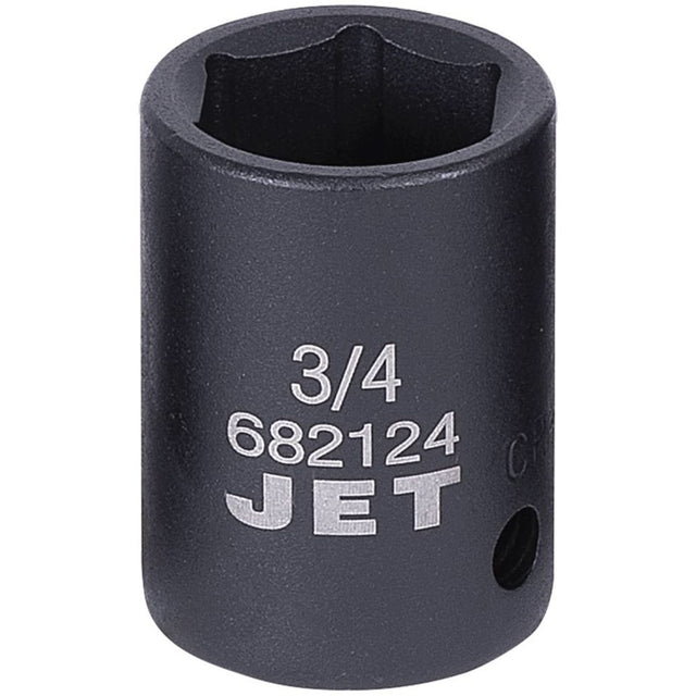 SAE Socket, Impact, 3/4", 1/2" Drive, 6 Points