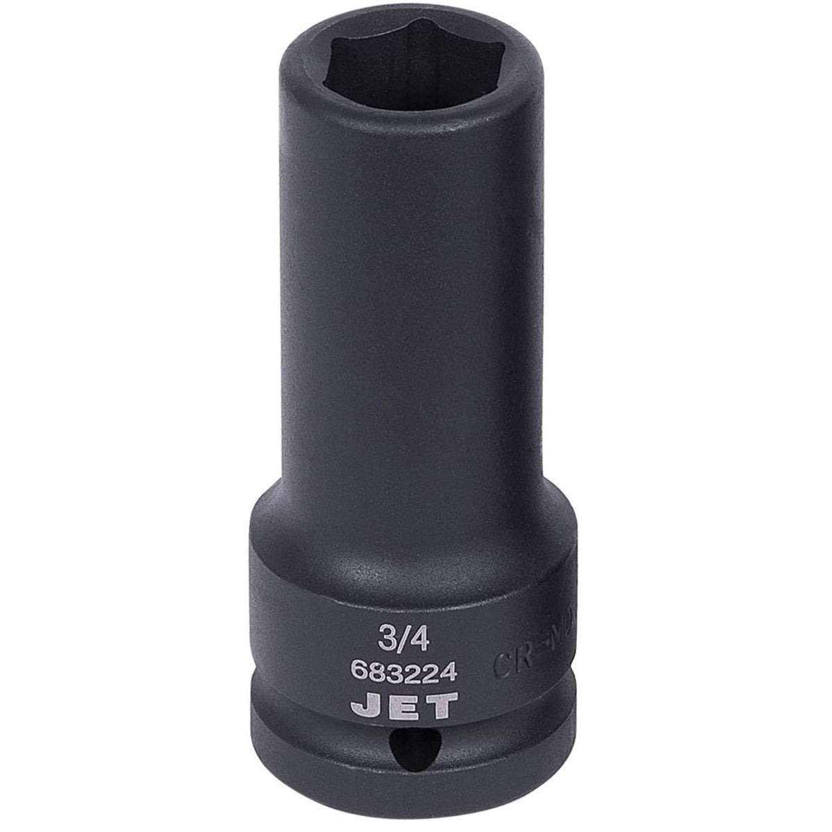 Socket, Impact, 3/4", 3/4" Drive, 6 Points, Deep