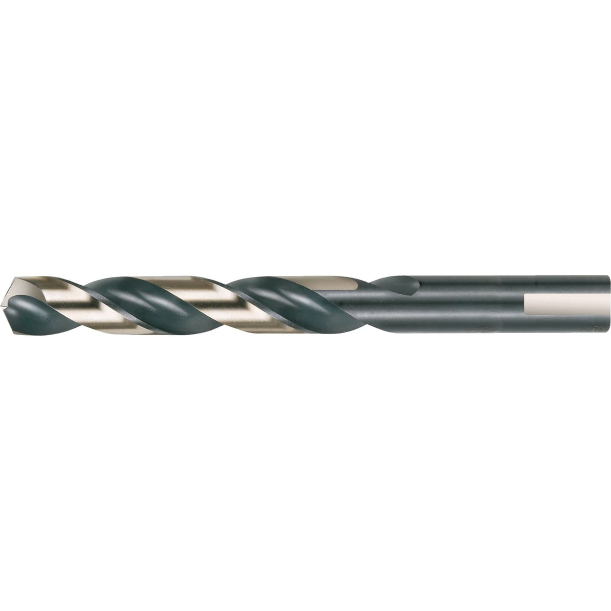 Split Point Jobber Drills with 3-Flat Shank, High Speed Steel, 9/32", 4-1/4" L, 2-15/16" Flute, 135° Point Angle