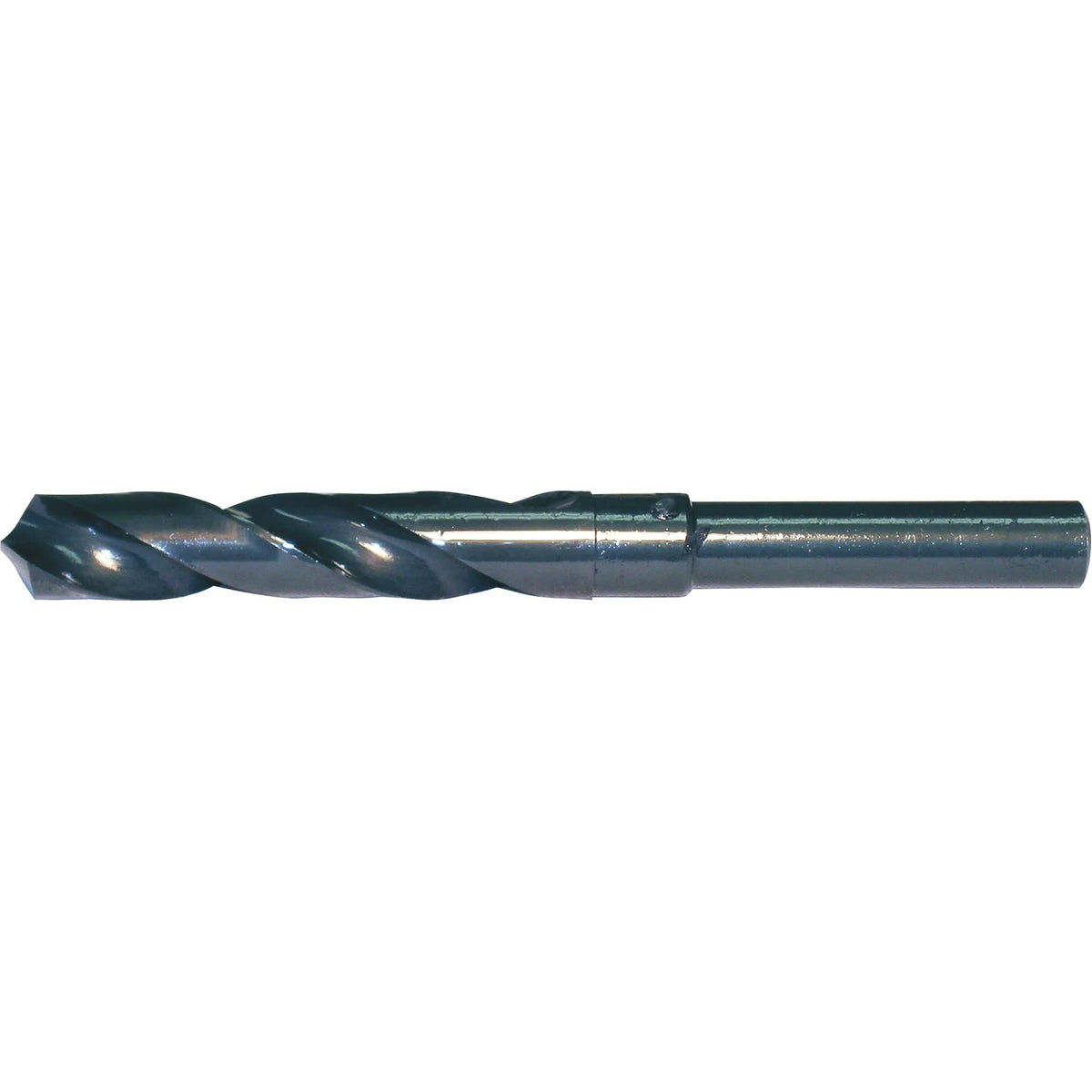 1/2" Reduced Shank Drill Bit, 13 mm, High Speed Steel, 3-1/8" Flute, 118° Point