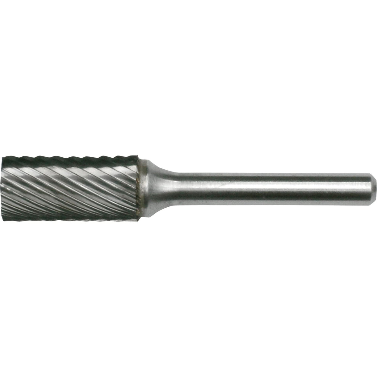 Solid Carbide Burrs - Cylinder Shape with No End Cut, SA-43, 1/8" Dia., 1/8" Shank