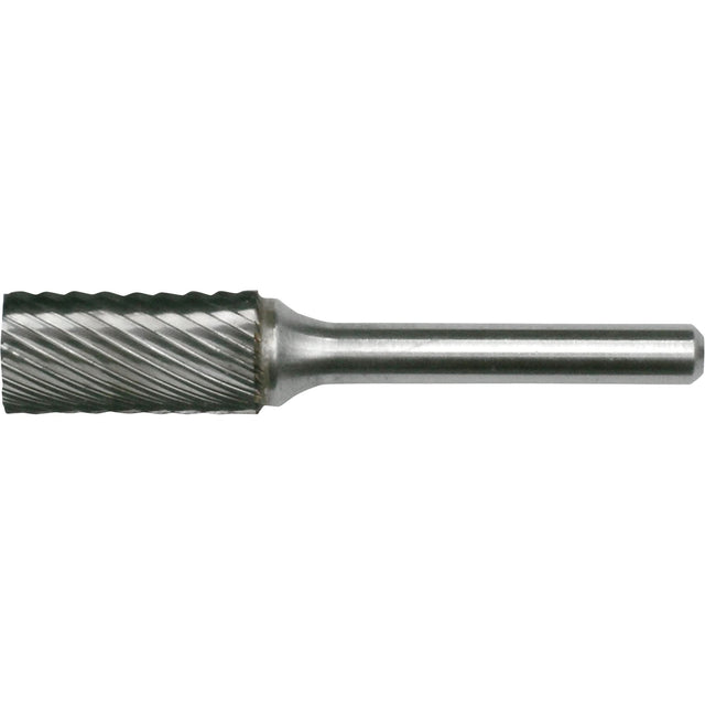 Solid Carbide Burrs - Cylinder Shape with No End Cut, SA-43, 1/8" Dia., 1/8" Shank