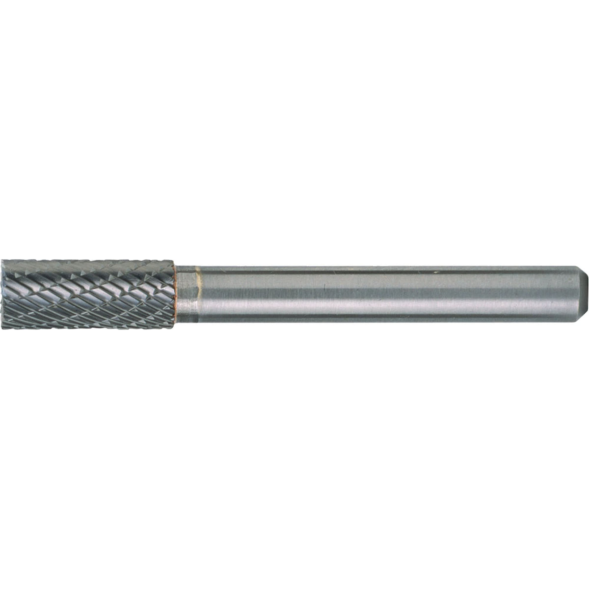 Solid Carbide Burrs - Cylinder Shape with End Cut, SB-6, 5/8" Dia., 1/4" Shank, 1" Depth of Cut