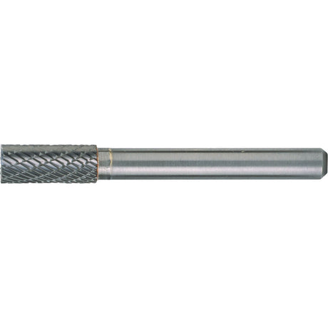 Solid Carbide Burrs - Cylinder Shape with End Cut, SB-51, 1/4" Dia., 1/8" Shank, 3/16" Depth of Cut