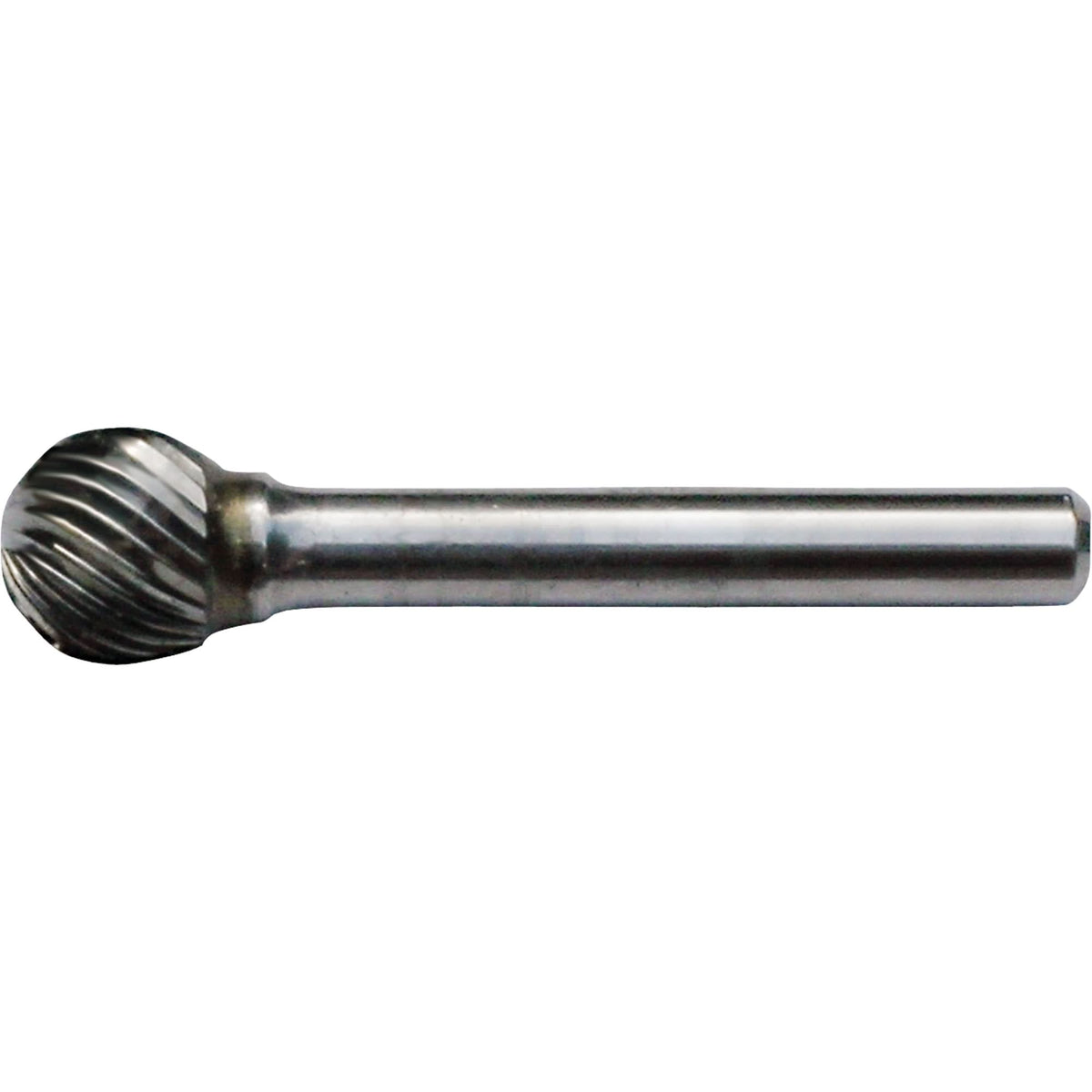 Solid Carbide Burrs - Ball Shape, 5/16" Dia., 1/4" Shank