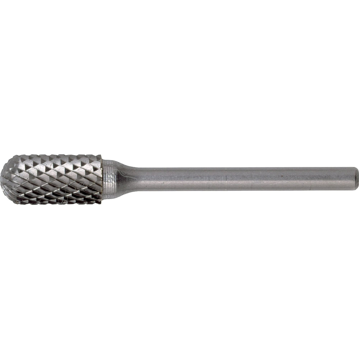 Solid Carbide Burrs - Cylinder Shape with Ball Nose, SC-42, 1/8" Dia., 9/16" Depth of Cut